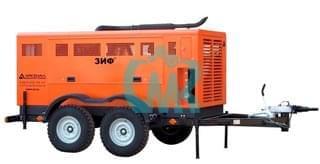 Винтовой передвижной дизельный компрессор ЗИФ-ПВ-30/1,6