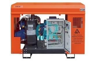 Винтовой электрический компрессор передвижной ЗИФ-СВЭ 7,2/1,0 в кожухе
