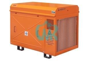 Винтовой электрический компрессор передвижной ЗИФ-СВЭ 7,2/1,0 в кожухе