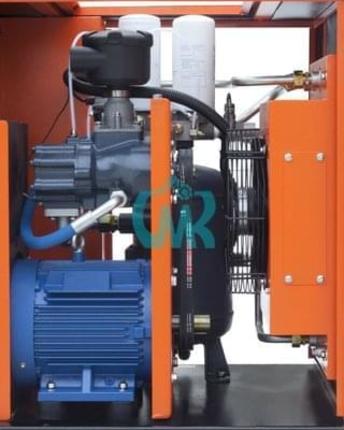 Винтовой электрический компрессор с ременным приводом ЗИФ-СВЭ-0,7/1,3 ШМ