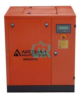 Винтовой электрический компрессор с ременным приводом ЗИФ-СВЭ-0,7/1,3 ШМ