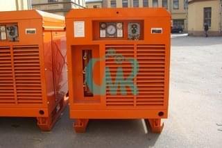 Винтовой электрический компрессор передвижной ЗИФ-ШВ 7,5/0,7 (1140; 660 В, с устройством подвеса)