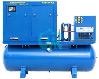 Винтовой компрессор АСО-ВК7,5М2ОВ/13-500