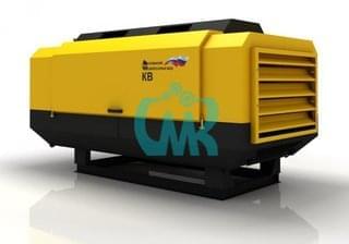 Дизельный компрессор винтовой КВ-10/8, ЧКЗ, Д-245.12 (80)кВт