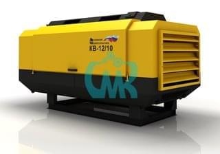 Дизельный компрессор винтовой КВ-12/10, ЧКЗ, Deutz BF04M2012C (103)кВт